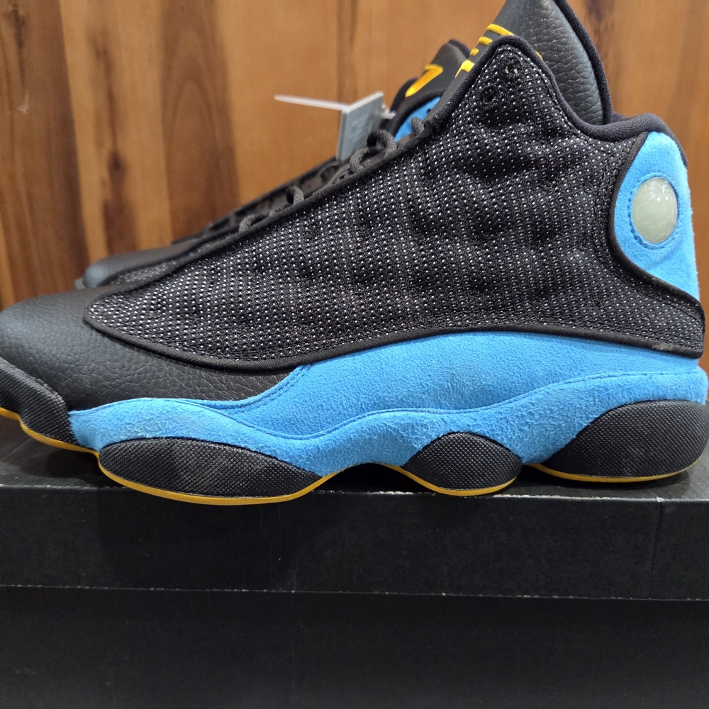 Jordan Sneakers Black and Blue